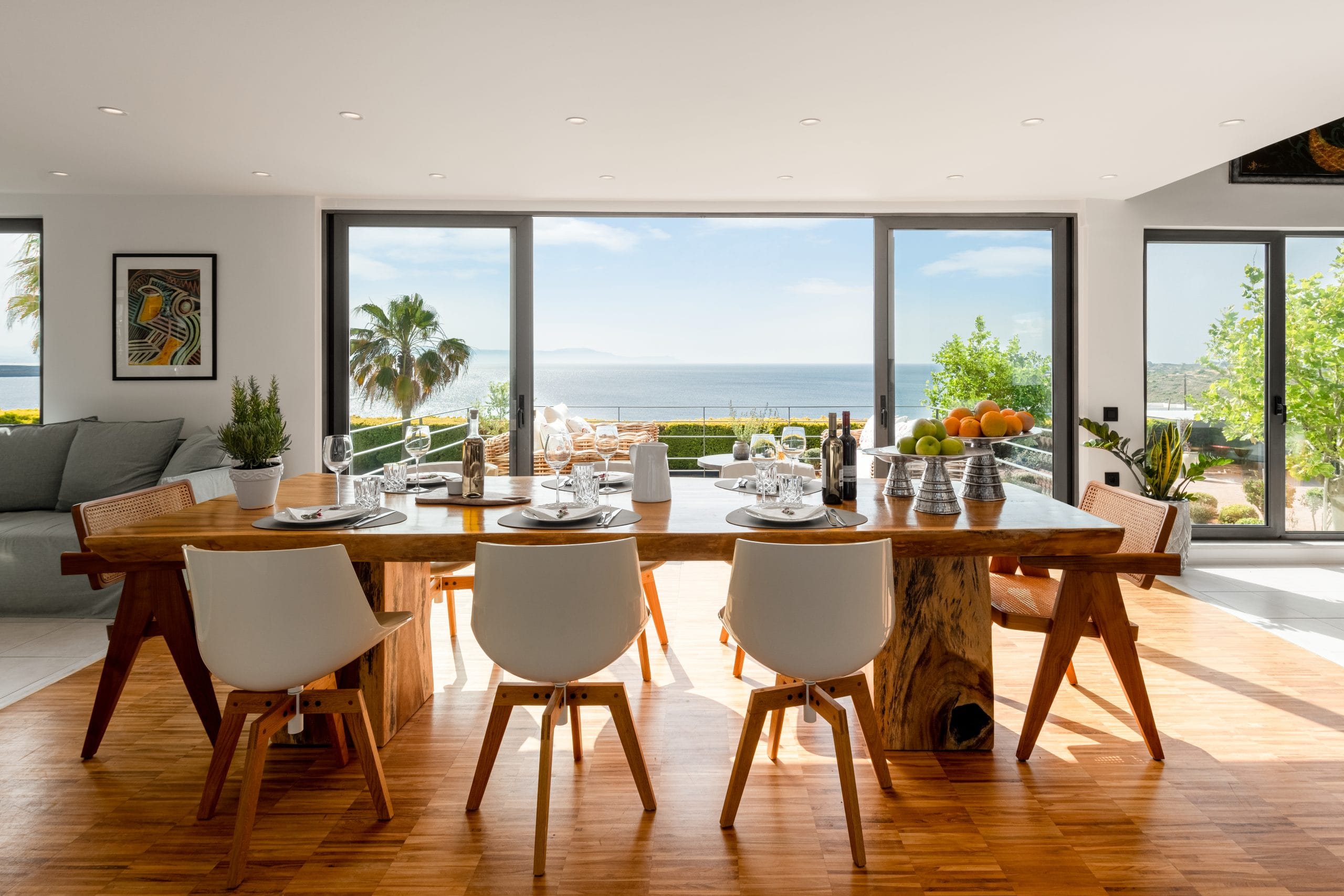 Villa Shanti Chania 16 Villa Shanti Chania Interior Photography by SIMPLICITÉ Studio 8 Dining Table